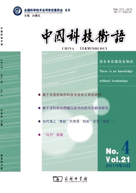 中国科技术语杂志